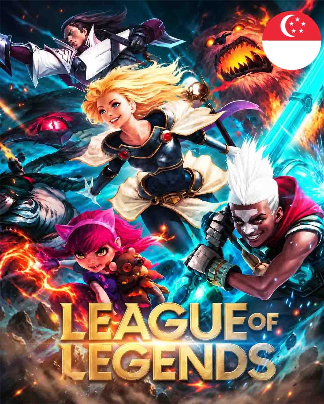 League of Legends SG Riot Points
