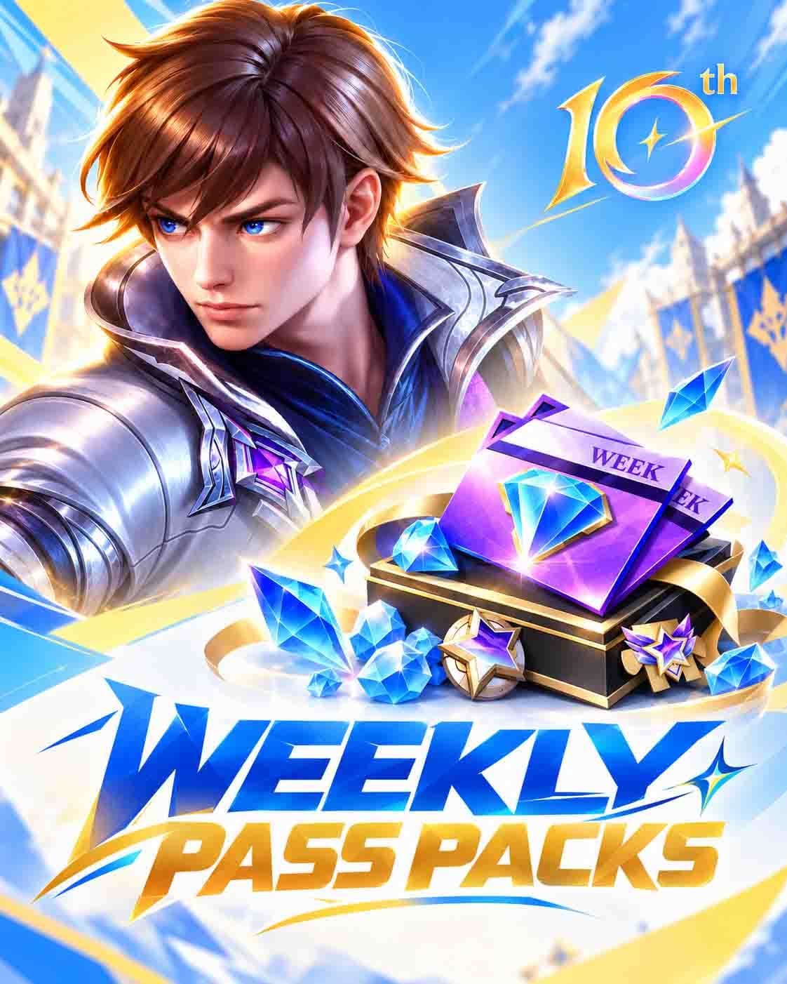 Moba Legends Weekly Pass Packs