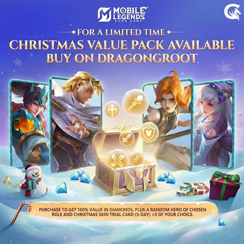 limited christmas value pack mlbb