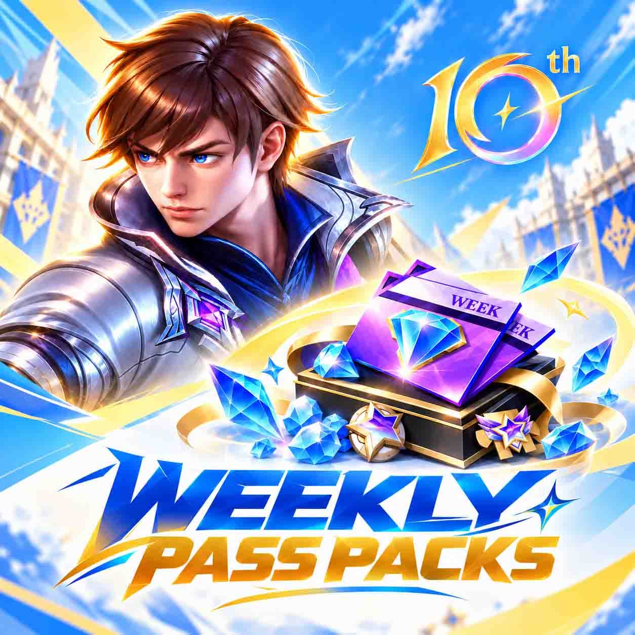 Moba Legends Weekly Pass Packs